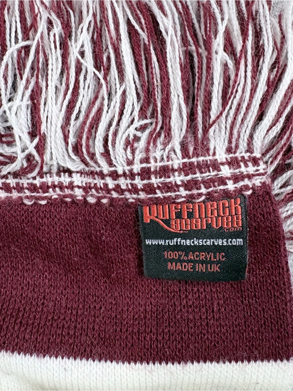 Adidas Colorado Rapids Scarf Burgundy Season Ticket Member MLS Soccer Official - Picture 4 of 5